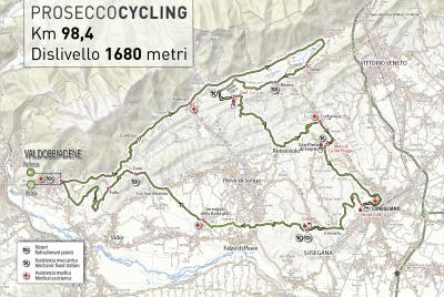 PROSECCO CYCLING KM 98,4 -1680 Hm